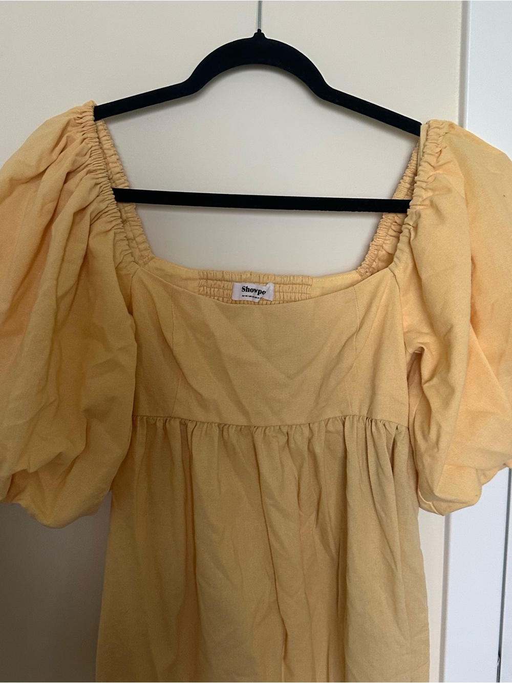 Showpo Cenia Midi Dress - Yellow 6 - Picture 3 of 5